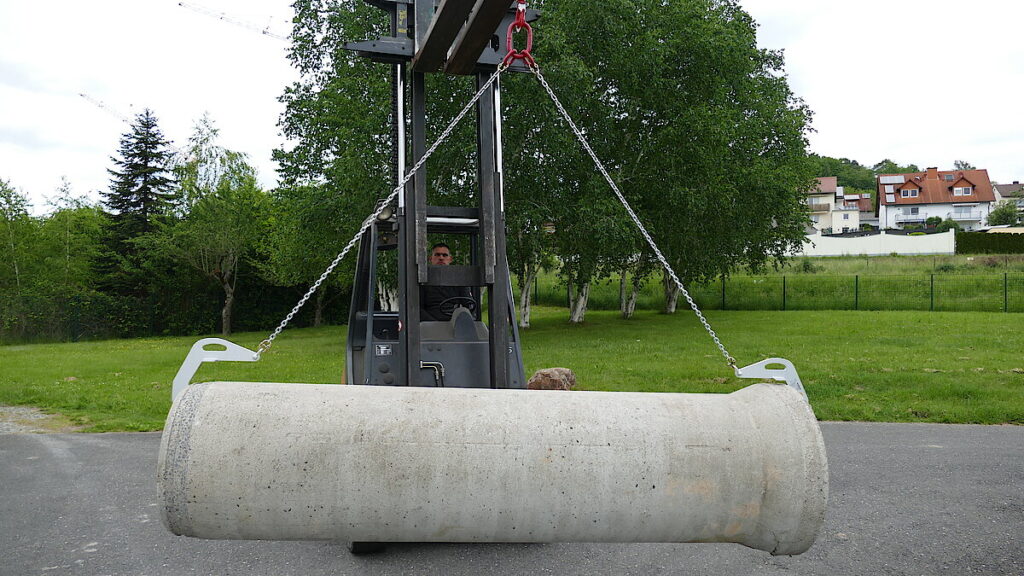 רתמת שרשרת לצינורות – WIMAG 118 Pipe Chain Sling