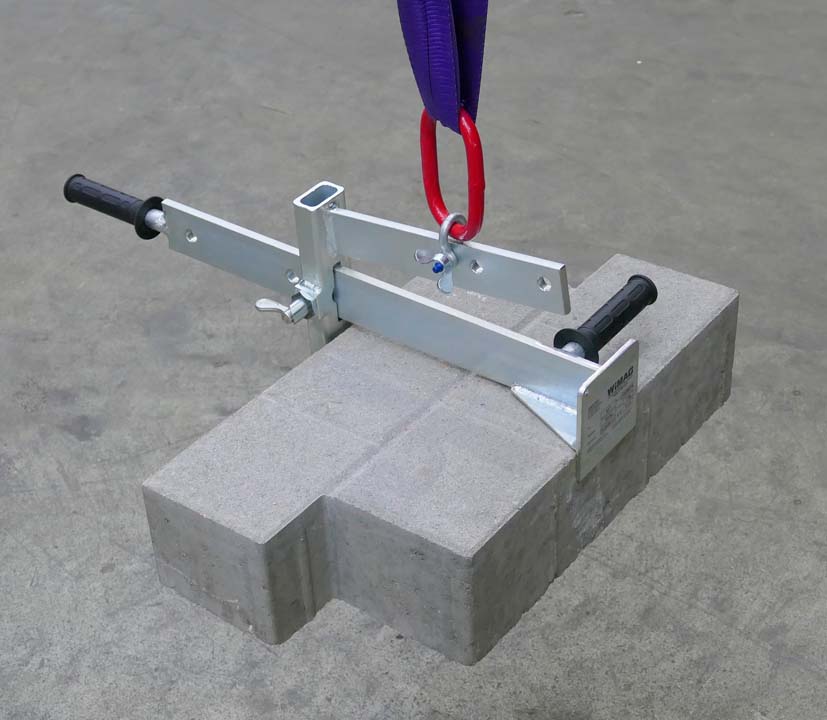 חבק לאבני תעלה וביוב – WIMAG 355 Gutter Stone Clamp