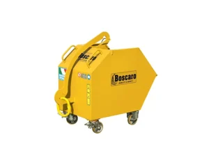 BOSCARO A-R – מכל ריקון עצמי עם גלגלים וזרוע אנכית