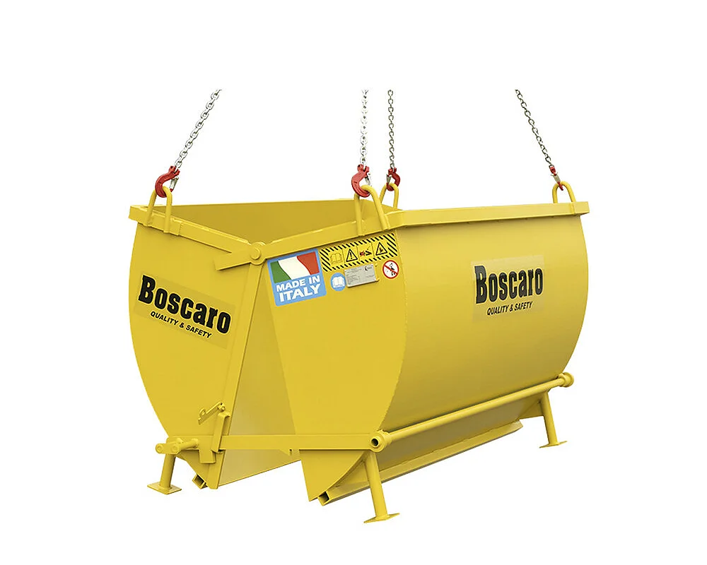 BOSCARO A-S – מכל צדפה עם פתיחה תחתונה
