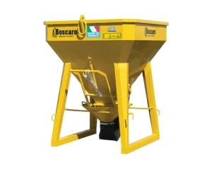 BOSCARO BCE-A – דוד בטון מתומן עם הרמה צידית