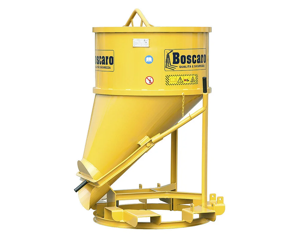 BOSCARO BF-ST – דוד בטון צידי עם כיסים למלגזה