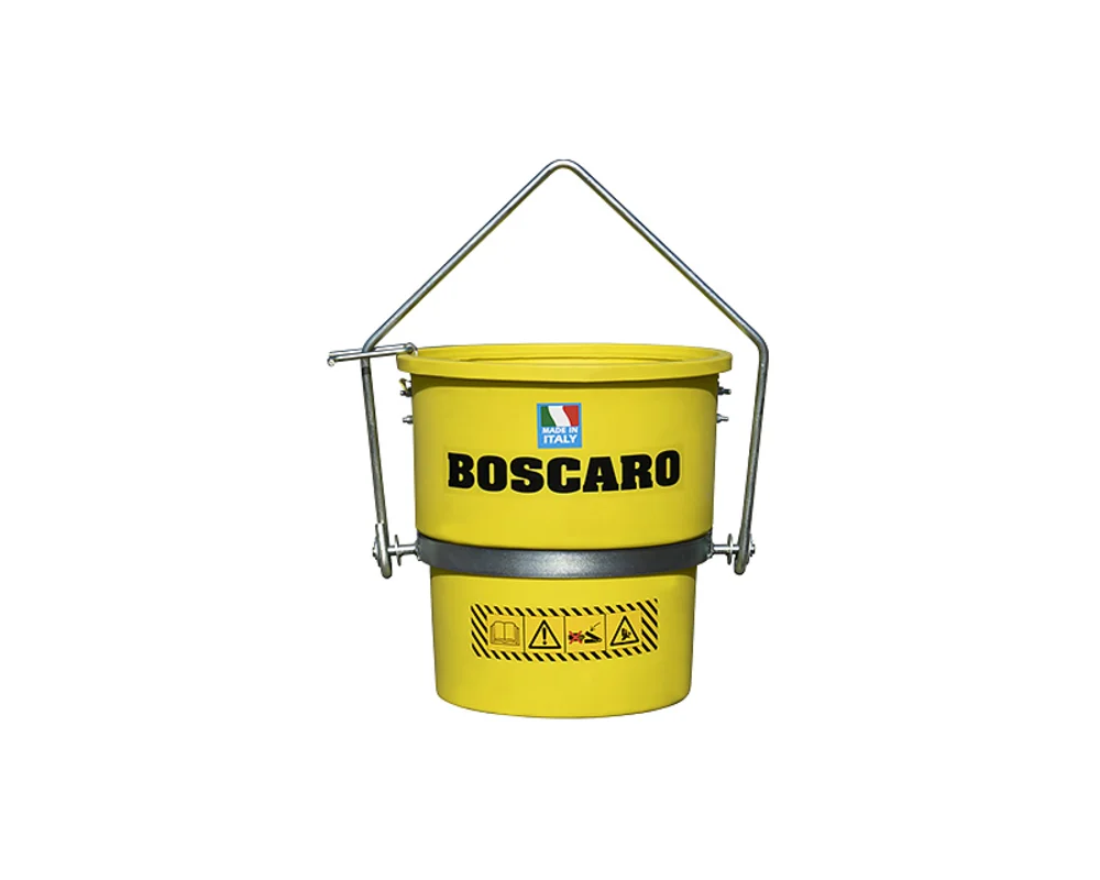 BOSCARO BTB-07 – דלי פלסטיק עגול מתהפך