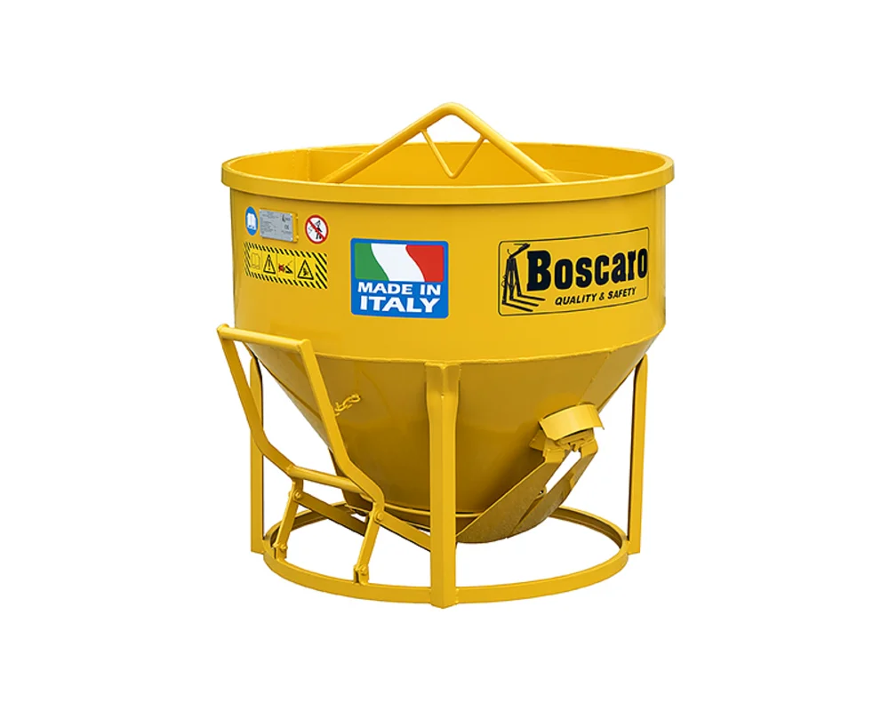 BOSCARO C – דוד בטון קוני עם פריקה תחתונה