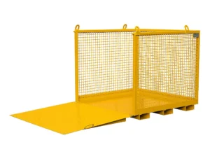 BOSCARO CST-D – כלוב הרמת סחורה עם רמפה