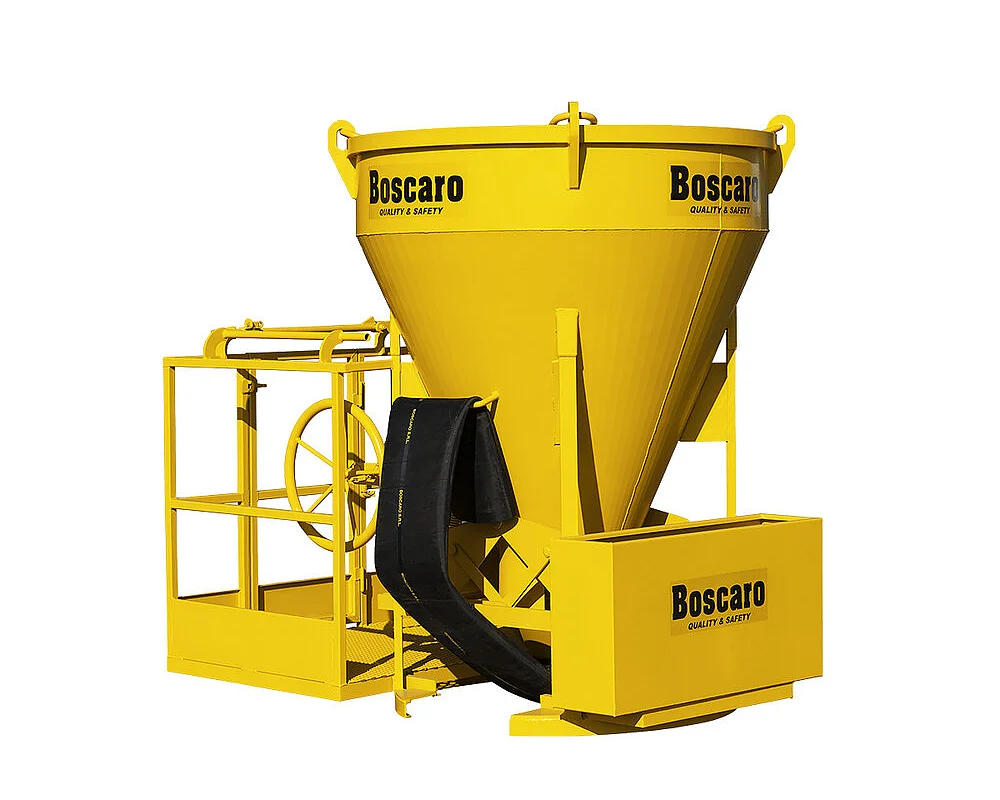 BOSCARO CT-VP – דוד בטון עם במת מפעיל והילוכים